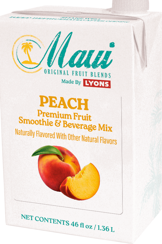 Maui Peach Carton