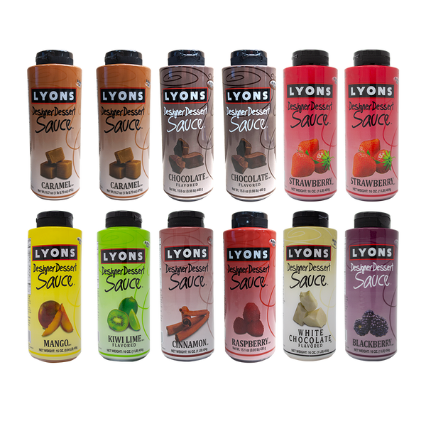 Assorted Pack of Dessert Sauces