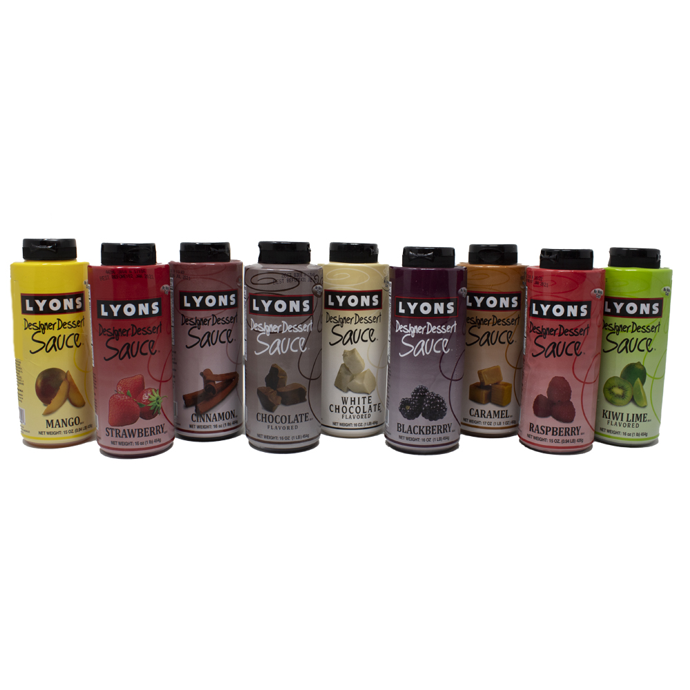 Lyons Raspberry Sauce Assorted Pack of Dessert Sauces – Lyons Store