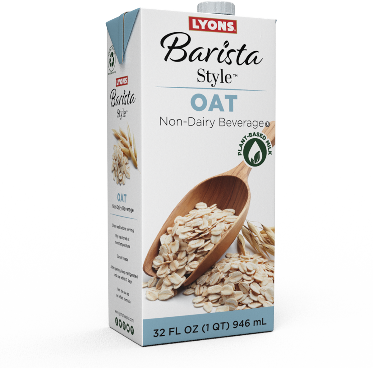 Oatly Barista Oat Milk - 32 oz - Dana's Healthy Home